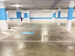 Plaza Personas con movilidad reducida